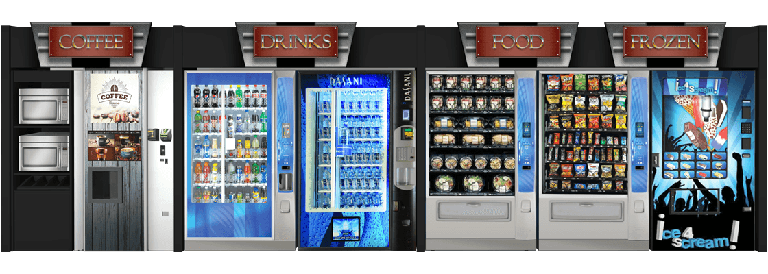 Upscale Vending Rendering