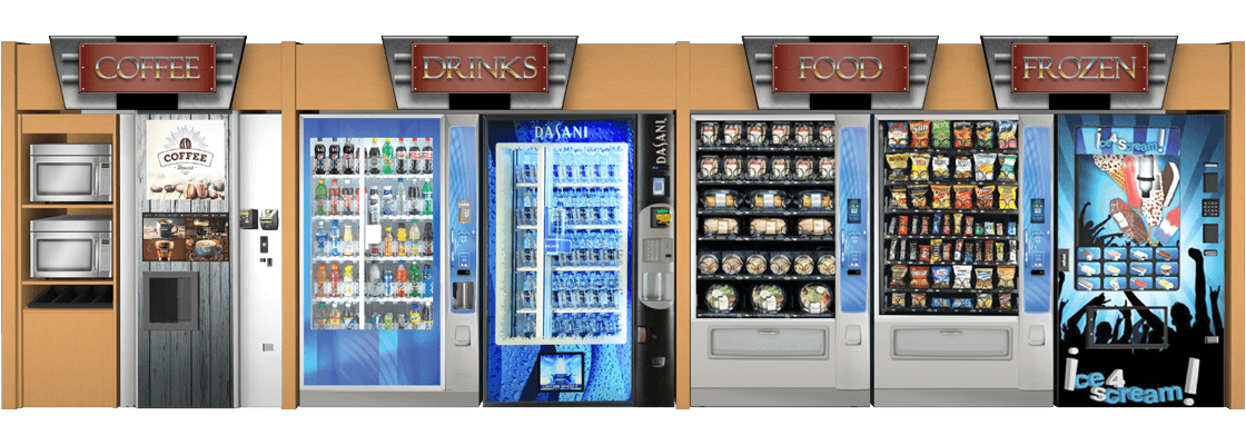 Upscale Vending Rendering